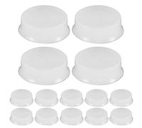 NULYLU 25 Pièces Bouchons de Flûte en Silicone Blanc Universels Faciles à Transporter Ranger pour Accessoires D'instruments de Musique Flûtistes Débutants