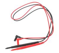 NULYLU 2pcs Cordons de Test pour Multimètre Sonde en Cuivre Doré, Isolation Silicone, Facile à Utiliser, Mesures Précises, pour Professionnels en Test de Circuit