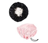 NULYLU 2pièces Bonnet Satin Réglable Pour Garçon Fille Casquette De Sommeil Pratique Et Élastique Pour Garçons Et Filles Pour Lavage Et Nuit