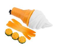 NULYLU 2pièces Épingle à Cheveux Forme De Nourriture Lot De Clips Drôles Hamburger Et Cornet De Glace Accessoire Original Pour Femme Et Fille Parfait Pour Toutes Occasions