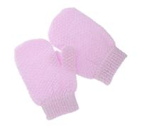 NULYLU 2pièces Gants Exfoliants Pour Corps De Mittens De Bain Pour Gommage Nettoyage Complet Du Corps Accessoires De Toilette Épurés Et Élégants