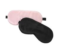 NULYLU 2pièces Masque De Sommeil Rafraîchissant Pour Femmes Cache-yeux Simple Et Confortable à Usage Quotidien Pour Maison Voyages