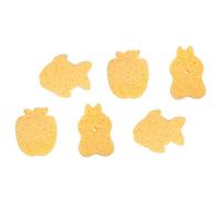 NULYLU 2sets Cartoon Baby Bath Sponges Bath Bath Sponge Practical New-born Bath Tools Awards Style