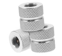 NULYLU 3 pièces Adaptateur Réducteur de Cartouche Gaz Camping Convertisseur Compact pour Bonbonne Gaz Extérieur Accessoire Pratique pour Réchaud de Randonnée et Barbecue
