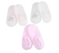 NULYLU 3paires Lot Silicone Pour Nuit Anti-fissures Et Protection Pour Crèmes Pour Outil De Soin