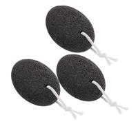 NULYLU 3pièces Pierre Naturelle Pour Outils De Pédicure Lave Exfoliant Pour Enlever Peaux Mortes Et Callosités Pour Soins à Domicile Et Salon