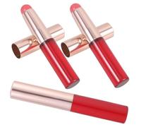 NULYLU 3pièces Pinceau à Lèvres Applicateur Gloss Outil Maquillage Rouge Lèvres Pinceau Diffuseur Portable Application Précise
