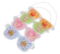 NULYLU 4pièces Masque Gel Froid Pour Yeux Compresses Rafraîchissantes Patchs Réutilisables Pour Et Stress Pour Sommeil Et Voyage