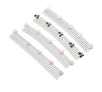 NULYLU 4pièces Peignes Coiffants Invisibles Accessoires De Coiffure Pour Maintien Des Cheveux Et Franges Outils De Coiffure Pratiques Et Filles