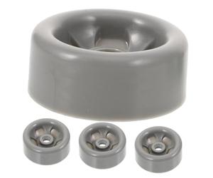 NULYLU 4pièces Roues Idler Pour Sèche-linge De Roues De Support Améliorez Efficacité De Séchage Et Réduisez Le Bruit Accessoires Universels Pour Machines à Laver Et Sèche-linge