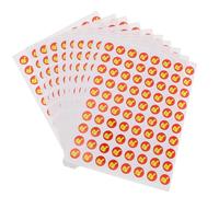 NULYLU 50feuilles Autocollants Petits Levés pour Garçon Fille Gommettes Récompenses Sécurité Scolaire Lot pour Maternelle et Maison