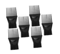 NULYLU 6pièces Accessoires De Sèche-cheveux Avec Peigne Large à Dents Outils De Coiffure Universels Pour Salon Embouts Résistants Chaleur Pour Coiffage Parfait
