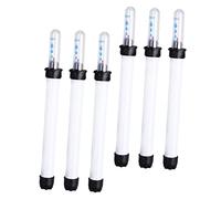 NULYLU 6Pièces Jauge de Eau Indicateur de Pénurie Eau pour Plantes Intérieur de Jardin Facile à Utiliser Matériau Durable Batterie Pratique pour Arrosage