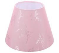 NULYLU Abat-jour en Tissu Rose Chic pour Lampe de Table, Facile à Détacher, Compatible E27/e14, Design Élégant et Fonction Pratique pour Chambre ou Bureau