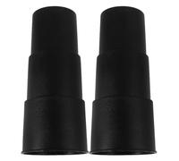 NULYLU Accessoires pour Chaise de Bureau 2pcs Housse Télescopique en Plastique Noir Protection Facile à Installer pour Domicile et Bureau