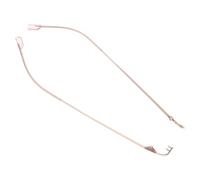 NULYLU Accessoires pour Lunettes sans Monture Embouts en Acier Inoxydable, Installation Facile et Protection Contre les Rayures, Usage Quotidien au Bureau
