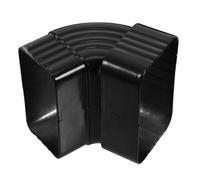 NULYLU Adaptateur Gouttière Alu Alliage avec Raccord Coudé Flexible pour Descente Eau Pluviale Connecteur et Étanche pour Installation Facile