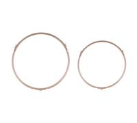 NULYLU Anneaux de Support pour Four à Micro-ondes 2 Pièces, Roulettes 1,4 Cm, Supports de Platine Rotatifs Compatibles, Accessoires la Cuisine pour Plateau Tournant de Couleur Aléatoire