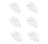 NULYLU Appareil de nourrissage des Oiseaux, 6 Clips multifonctionnels en pour perroquets, à Fruits pour Cage, Accessoire Pratique pour Alimentation et collation