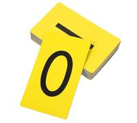 NULYLU Autocollants D'opération Mathématique en Caoutchouc Jaune pour Démonstration Pédagogique en Laboratoire, Outils Pédagogiques pour Enseignants, 1 Set D'apprentissage