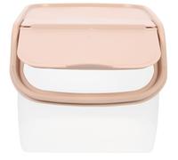 NULYLU Baignoire pour Petit Hamster Anti-déversement, Coffret Bain Café | Pp et Pe, Usage Maison ou Animalerie, pour Cochons D’inde et Chinchillas, Format Compact