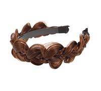 NULYLU Bandeau de Cheveux Tressé Léger pour Perruques Tressées pour Femmes sans Coiffure