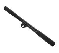 NULYLU Barre de Traction Arrière pour Renforcement des Muscles Pectoraux Épaules en Acier Noir Poignée PVC Antidérapante Lors D'exercices Fitness et Tirage Bras Tendus