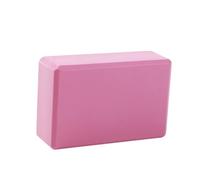 NULYLU Bloc de Yoga Eva Haute Densité Antidérapant Lot de 2 Rose 180-200 G Blocs D’exercices pour Yoga, Pilates et Danse à Domicile pour Femmes
