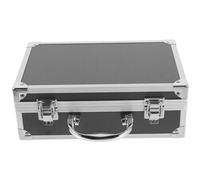 NULYLU Boîte À Outils Boîtier Électronique Petite Boîte De Rangement Verrouillable Organisateur Doutils Portable en Alliage Daluminium