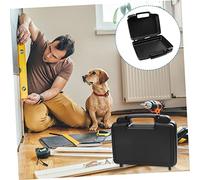 NULYLU Boîte à Outils Portable Plastique Robuste Mallette de Rangement Multifonctionnelle avec Capacité et Poignée Ergonomique pour Outils de Réparation et Bricolage