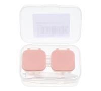 NULYLU Boîte de Rangement Automatique pour Lentilles en Plastique, Étui Portable Pratique et Simple pour Lunettes et Lentilles, pour Paquet ou Armoire