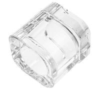 NULYLU Bol Verre Pour Manucure Avec Couvercle Récipient Pour Liquide De Nail Art Tasse De Nettoyage Pour Pinceaux De Manucure Accessoire Pratique Pour Soins Des