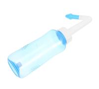 NULYLU Bouteille de Rinçage Nasal Manuelle 300ml en Pp pour Adultes et Garçon et Filles, Dispositif D'irrigation des Sinus Portable pour Nettoyage Complet et Usage Polyvalent