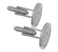 NULYLU Boutons de Manchette Balance en Acier Inoxydable, Argenté, Symbole de Justice et D'harmonie, Style Classique Rétro, pour Occasions Formelles et Réunions Décontractées