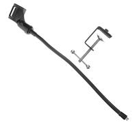 NULYLU Bras Articulé pour Microphone en Métal Pied Micro Flexible, Support Téléphone pour Bureau, Conçu pour Enregistrements Vocaux et Gaming