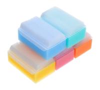 NULYLU Brosse de Bain Sensorielle pour Bébé Lot de 5 Éponges Douces Multicolores Brosse pour Croûtes de Lait et Nettoyage du Cuir Chevelu -Né Couleur Aléatoire