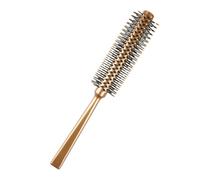 NULYLU Brosse Ronde Chauffante Pour Cheveux Brosse à Coiffer Et Démêler Pour Femmes Outil De Brushing Pratique Et Résistant Pour Boucles Et Coiffures Lisses