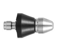 NULYLU Buse de Nettoyage des Tuyaux en Acier Inoxydable 1/4'' 1 Pc, Buse de Nettoyage pour Égout, pour Drainage, Haute Pression, Débouche Canalisations