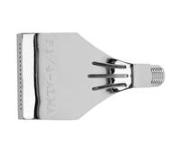 NULYLU Buse de Soufflage D'air en Alliage D'aluminium Extrémité en Éventail, Résistante aux Acides et Facile à Installer pour Applications Air Comprimé