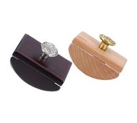 NULYLU Buvard à Bascule en Bois Naturel 2 Pièces, Outil D’absorption D’encre Rapide pour Stylo-plume, pour Calligraphie, Tampons et Fournitures D’écriture Scolaire et Bureau