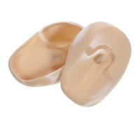 NULYLU Cache-oreilles 1 Paire en Silicone Imperméable Protection Confortable des Oreilles pour Coloration Capillaire Adapté pour Salon de Coiffure et Barbier