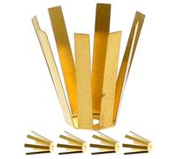 NULYLU Cales D'adaptation en Laiton 20 Mm pour Manches de Golf Universels, Entretoises d'arbre Octopus 8 Griffes, Accessoires de Golf 5 Pièces pour Remplissage Tête de Club