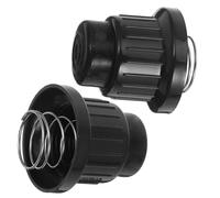 NULYLU Capuchons D'allumeur Remplacement de L'allumeur de Gril Multifonction pour Barbecue pour Barbecue à Gaz Lot de 2 en PP Noir Accessoires Polyvalents
