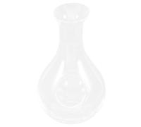 NULYLU Carafe à Vin Glace Japonaise 385 Ml en Verre Cristal, Carafe Moderne Bec Verseur Incliné, pour Fêtes et Service Élégant, Coffret à Vin Créatif pour Restaurants et Domicile