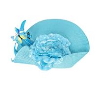 NULYLU Chapeau Bibi Pour Femme Coiffure De Fête Chapeau De Banquet Bandeau Papillonné