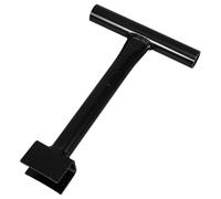 NULYLU Clé à Vanne en Métal Noire, Ouverture 21mm, Poignée Longue en T