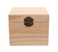 NULYLU Coffret de Rangement Aromathérapie 16 Compartiments en Bois - Boîte pour Huiles Essentielles 10 Ml et Vernis à Ongles - Organisateur Compact pour Maison, Spa et Voyage