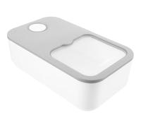 NULYLU Conteneur Coulissant Détergent à de en Plastique avec Lessive Couvercle Design Simple et Délicat Organisation Pratique pour Buanderie