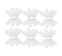 NULYLU Coussinets En Feutrine Pour Pinces à Cheveux Diy 100 Pièces 5 Cm Blanc Accessoires Pour Cheveux Projets Créatifs Bébés Et Petites Filles