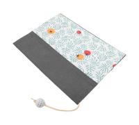 NULYLU Couverture de Protection pour Livres en Tissu Anti-usure Réutilisable A5, Pochette Créative et Élégante Lecture et L'école
